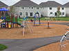 Playground where Fibertop Fiber Weave has been installed